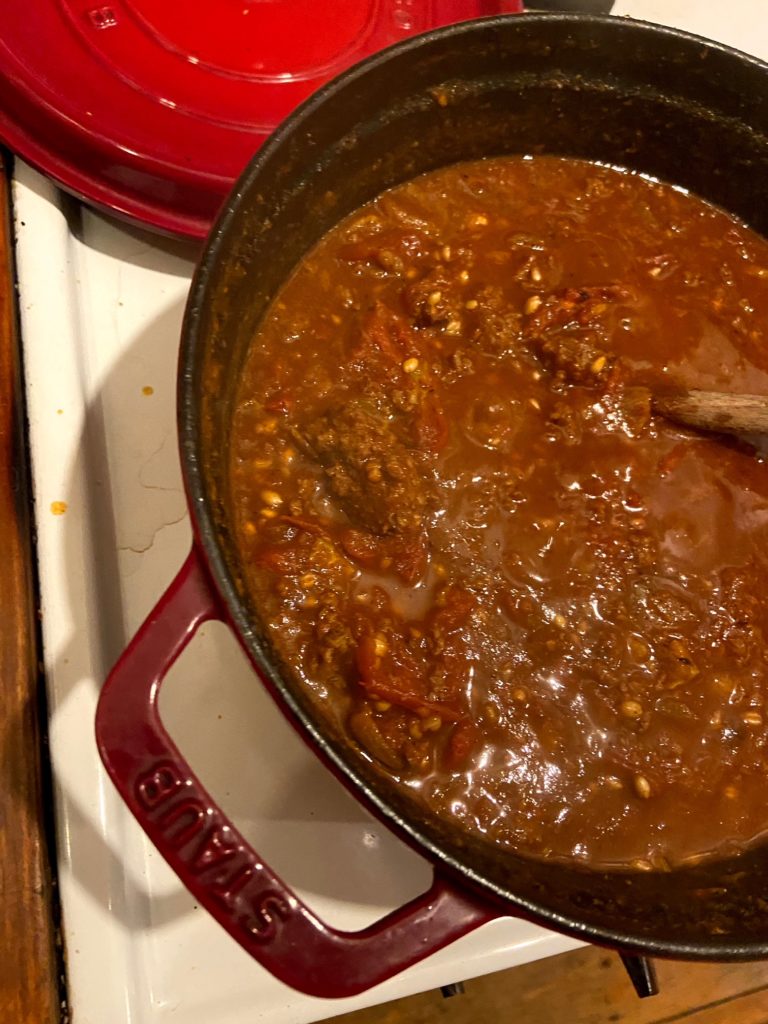 RECIPE Wheat Berry Chili Misty Brook Farm