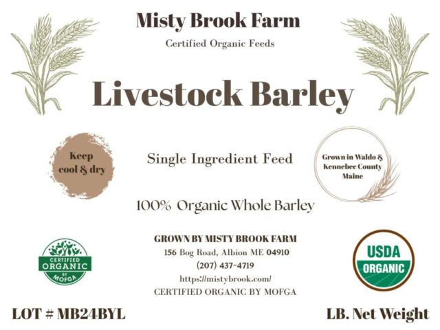 Livestock Barley