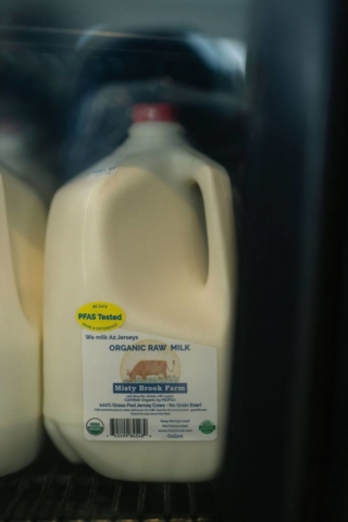 organic raw milk - Photo by Kelsey Kobik