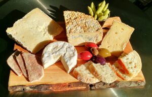 Lakin's Gorges Cheese board